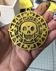 pirate medallion