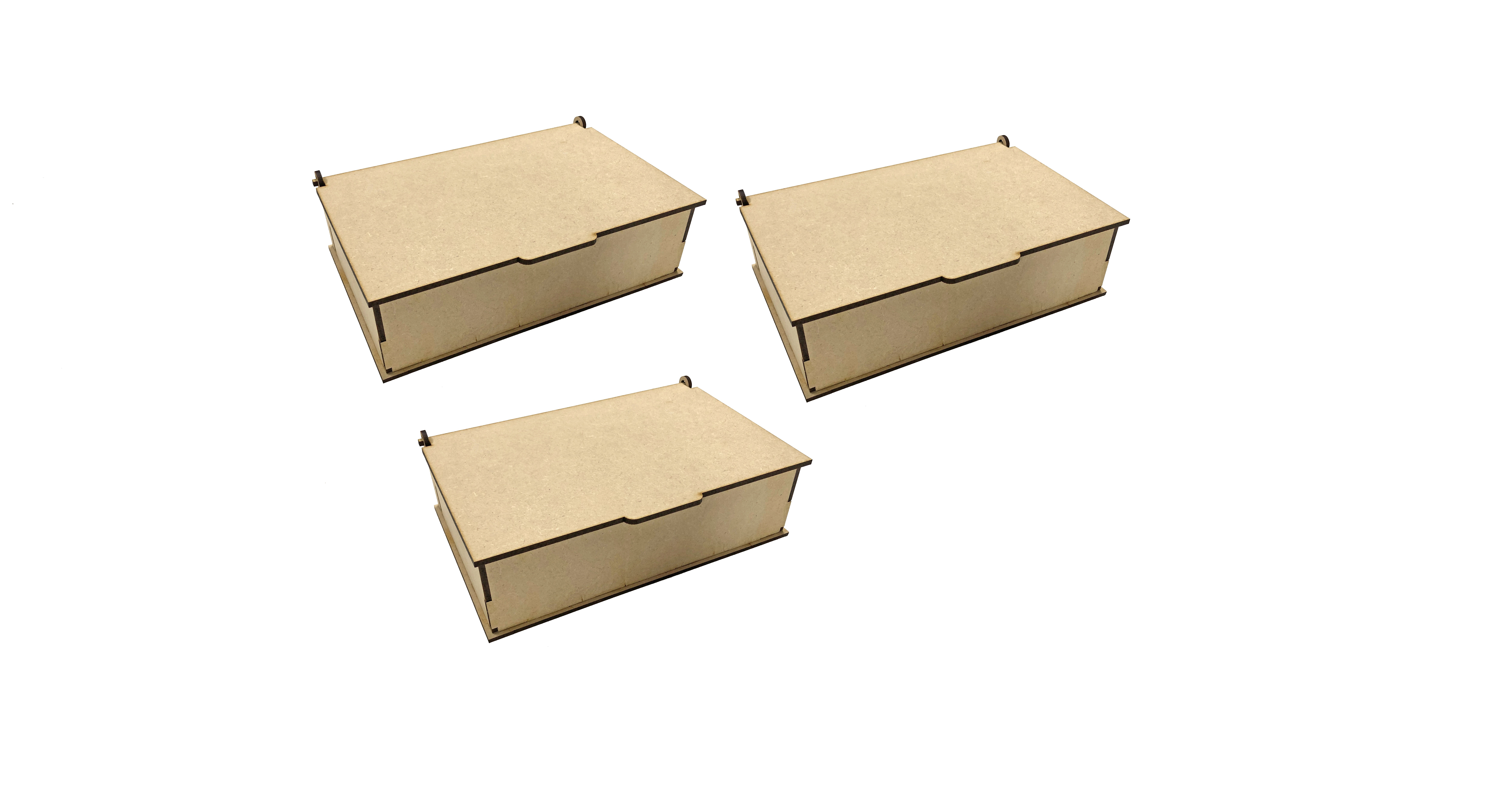 item 397005 x3 flip top boxes