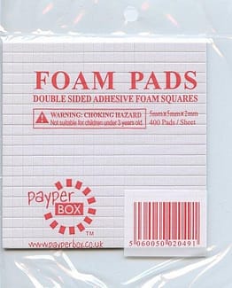 foam pads 5x5x2