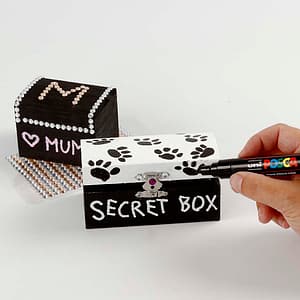 decorated box mothers day project 2